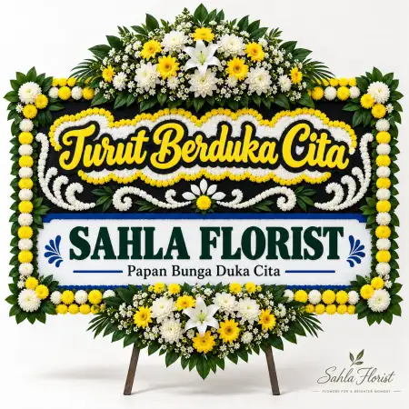 Papan Bunga Duka Bintan